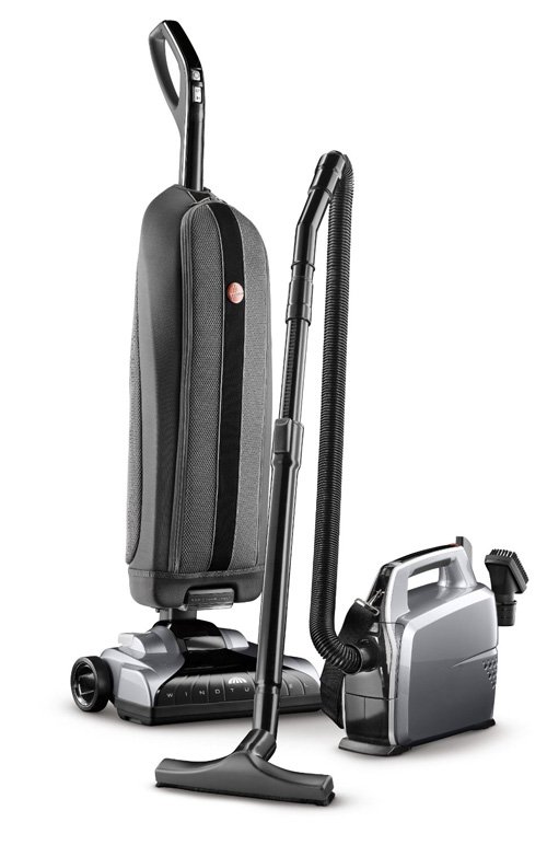 hoover platinum lightweight upright vacuum with canister bagged